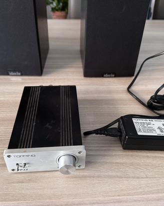Topping Tp22 amplificatore Tripath + alimentatore
