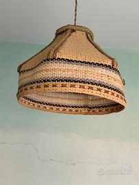 Lamparario in rafia