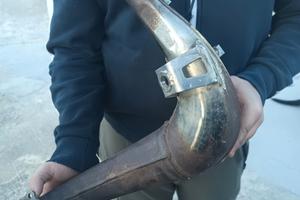 Scarico originale derbi Aprilia sx