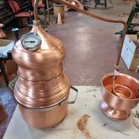 Distillatore In Rame, da 10 lt. Alambicco new