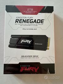 Kingston Technology 2Tb RENEGADE PCIe 4.0 NVMe SSD