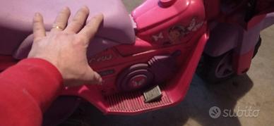 motoretta Barbie con caricabatterie 