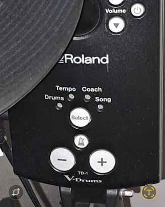 batteria elettrica  roland v-drums 4 piatti
