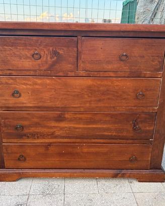 Cassettiera legno