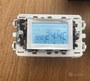 3 Termostati digitali Perry programmabili a pile