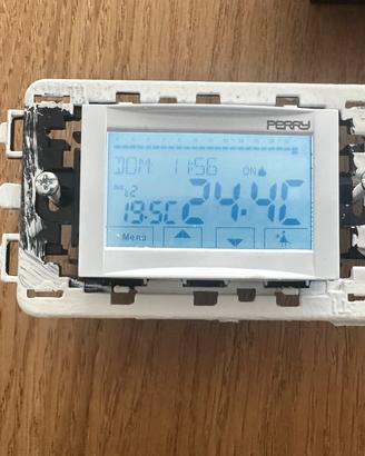 3 Termostati digitali Perry programmabili a pile