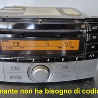 Autoradio originale Daihatsu Terios usata. Test OK