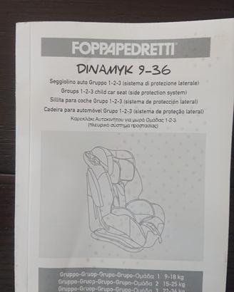 seggiolino auto foppapedretti 