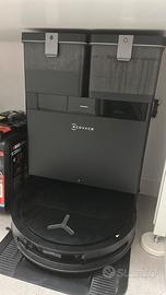 Robottino aspirapolvere lavapavimenti ecovacs NERO