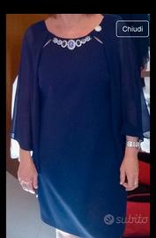 vestito elegante in seta di Luisa Spagnoli 