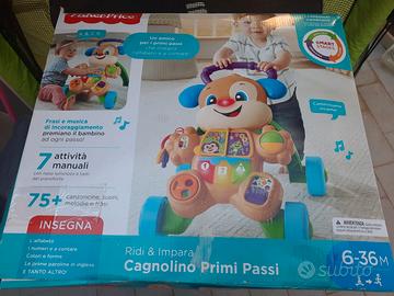 Cagnolino primi passi