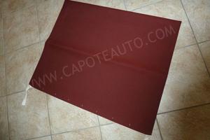 Capote Fiat 500 D F L R tessuto Bordeaux rossa