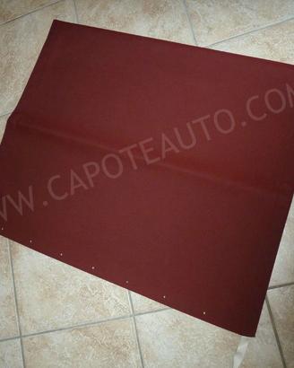 Capote Fiat 500 D F L R tessuto Bordeaux rossa