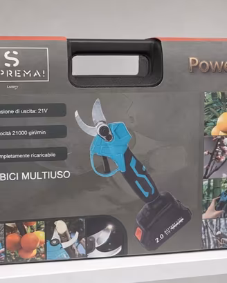 Forbici cesoia a 2 batterie  ricaricabile
