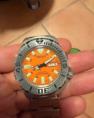 Seiko Monster Orange Monster