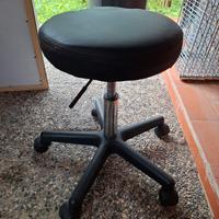 Sgabello tondo regolabile ufficio