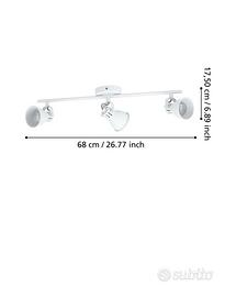 Faretti Led Eglo Spot, Bianco