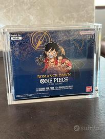 One piece op01 romance dawn white bottom box eng