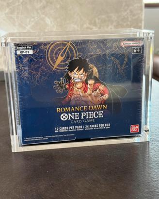 One piece op01 romance dawn white bottom box eng