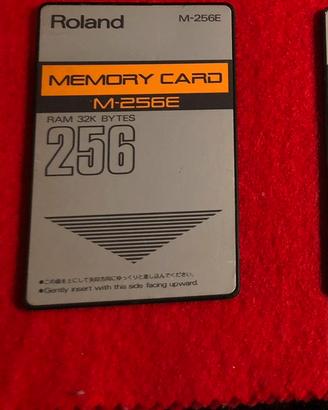 Card Roland M256e riscrivibile