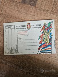 Cartoline esercito Prima guerra mondiale 