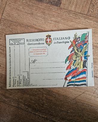 Cartoline esercito Prima guerra mondiale 