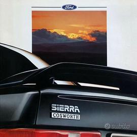 Depliant Originale Ford Sierra Cosworth 2WD e 4WD