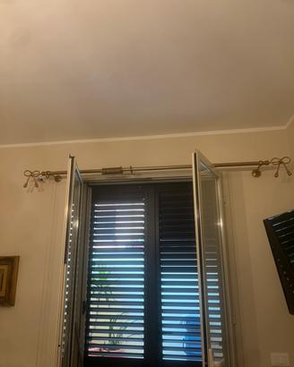 Bastone per tenda in ferro battuto