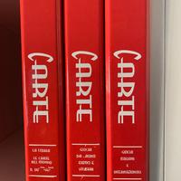 Encicl.“CARTE” Fabbri Editori + 40 mazzi Modiano