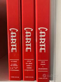 Encicl.“CARTE” Fabbri Editori + 40 mazzi Modiano