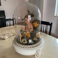 campana in vetro con Gesù Bambino