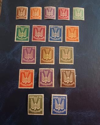 francobolli Germania 1922