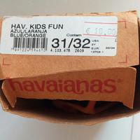 Infradito bambina havaianas originali Tg.31-32