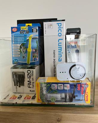 Acquario kit 28 litri Blau