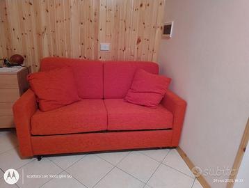 Divano letto una pizza e mezzo Dondi Salotti