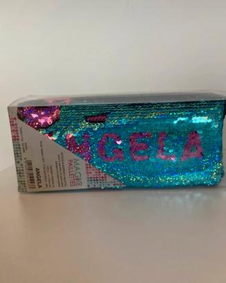 Astuccio paillettes ANGELA nuovo multicolor