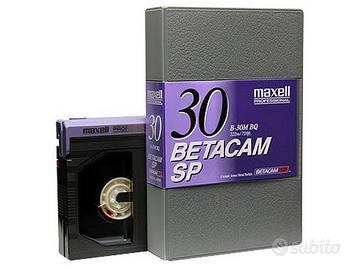 MAXELL Professional Betacam 30 min - 5 pezzi