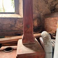 STUFA A LEGNA VINTAGE E STUFA CASTELLINO