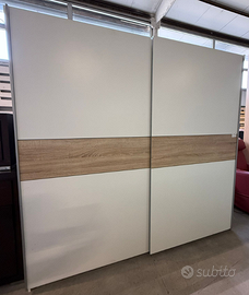 Armadio A Due Ante Scorrevole Usato 3343
