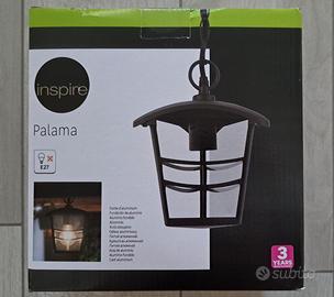 lampadario Palama nero