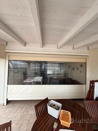 Tenda per esterno in PVC.
