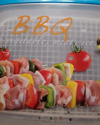 Contenitore per barbecue