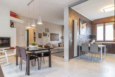 Elegante quadrilocale con terrazzo abitabile e box