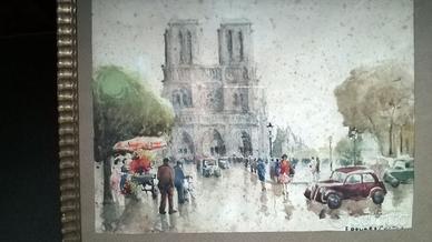 Quadri ad olio di paesaggi e altro.