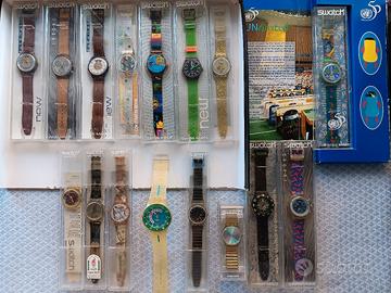 collezione 17 orologi Swatch 