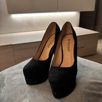Scarpe tacco 39 Tulipano - Plateau e punti luce