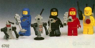 Lego 6702 Space Minifigures 1986