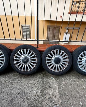 Cerchi da 15’ originali fiat 500 più gomme