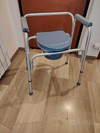 Sedia wc per anziani