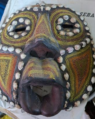 Maschera tribale Africana in legno
